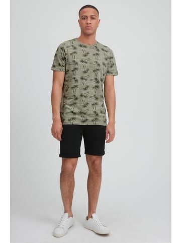 BLEND T-Shirt Blend Herren T-Shirt mit Allover Print - 20712070 in grün