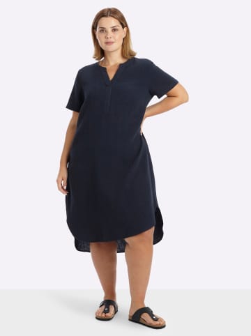 sheego Kleid in tiefblau