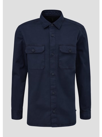 QS Hemd in 5884_tiefblau