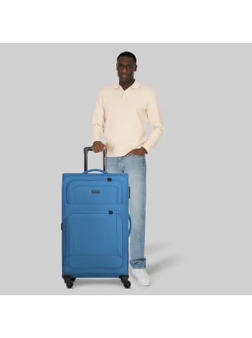 Smartbox Edition 04 4 Rollen Trolley 78 cm mit Dehnfalte slate-blue