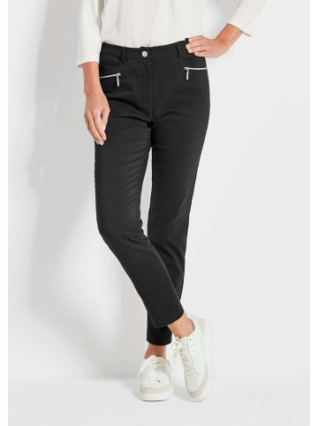 GOLDNER Lange Schlupfhose BELLA in schwarz