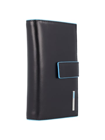 Piquadro Blue Square Geldbörse RFID Leder 15,5 cm in black