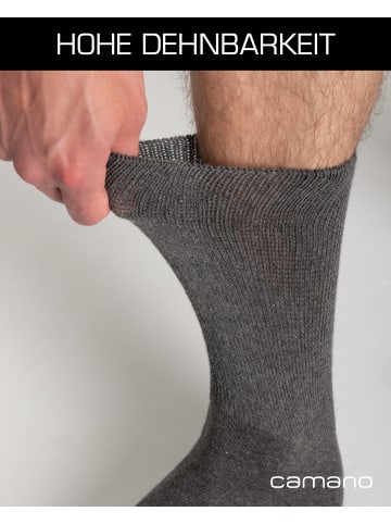 camano Diabetikersocken 4er Pack anthracite