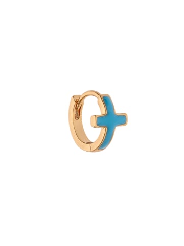 IZIA Women Chain Bracelet in Rose Gold Turquoise