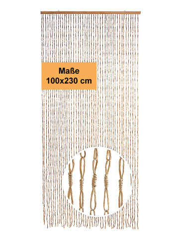 kobolo Vorhang CIRCLES45 in Beige