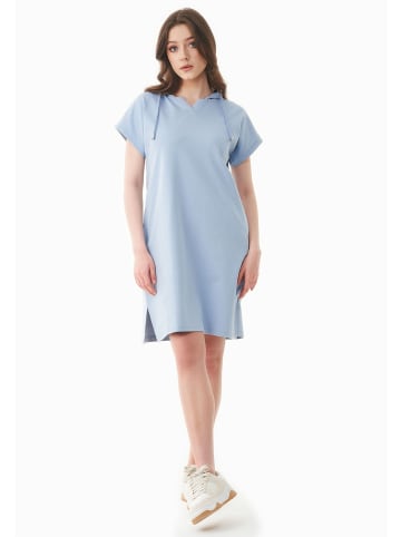 Organication Minikleid "WOR17410" in Eisblau