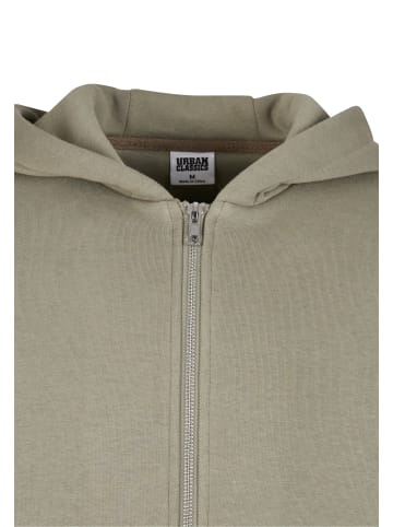 Urban Classics Urban Classics Zip-Kapuzenpullover in paleolive