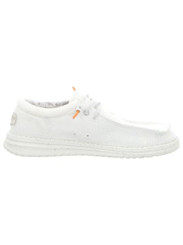 Fusion Sportlicher Schnürschuh in weiss