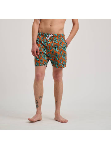 Santa Cruz Short "Hands All Over Swimshort" in Orange