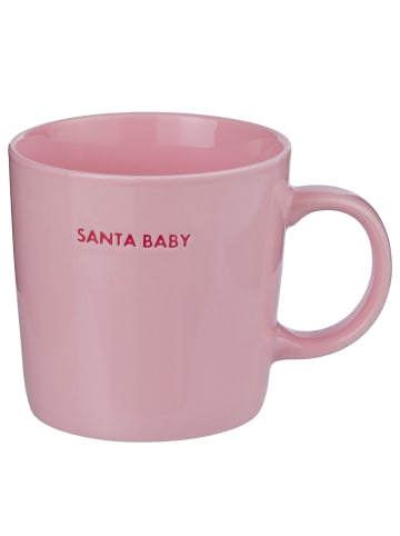 Butlers Tasse GOOD VIBES 6er-Set Santa in Pink