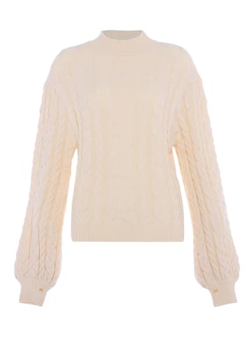 paino Damen Sweater in WOLLWEISS