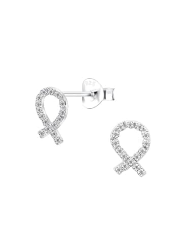 Alexander York Ohrstecker RIBBON in 925 Sterling Silber, 2-tlg.