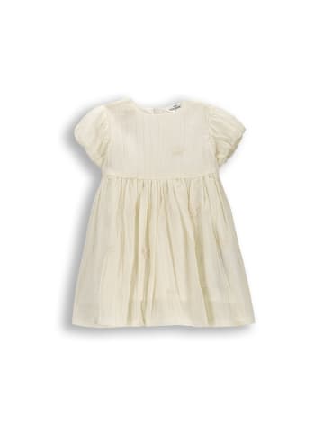 Coccodrillo Stoffkleid in ecru