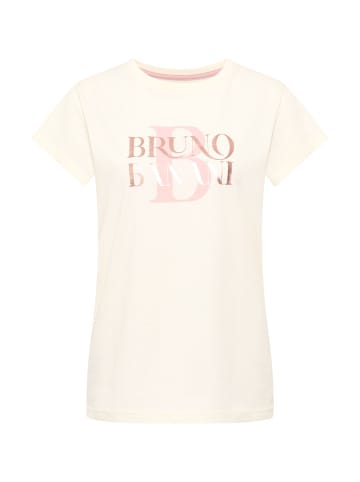 Bruno Banani T-Shirt Glass in Beige