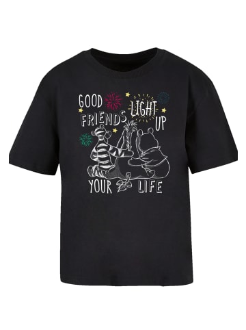 F4NT4STIC Everyday T-Shirt Disney Winnie Puuh Good Friends in schwarz