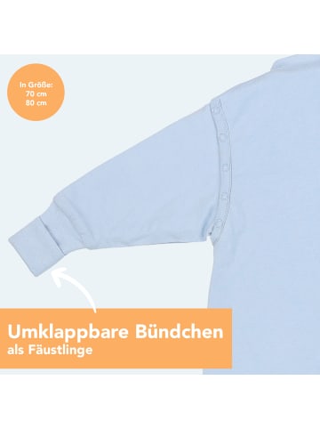 Schlummersack Babyschlafsack, 1.0 TOG in Blue Ice