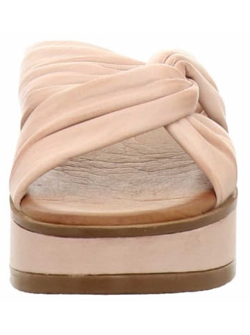 CARMELA Pantolette in creme