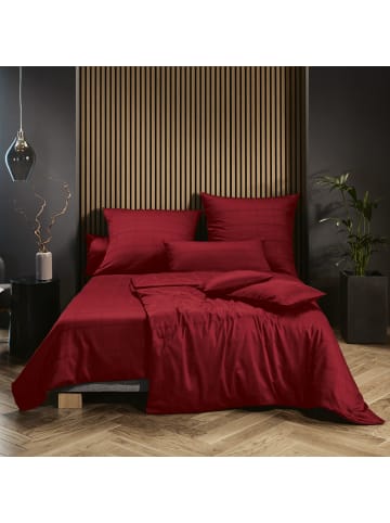 Erwin Müller Mako-Damast Kuschelkissenbezug Passau in rot