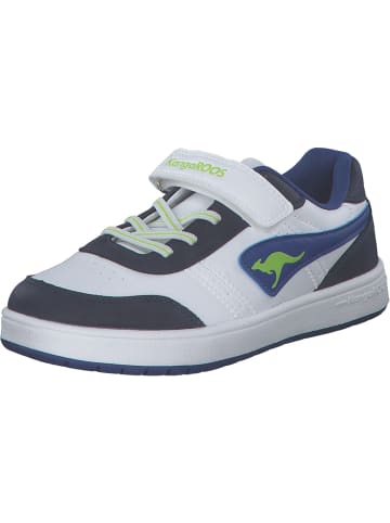 Kangaroos Slipper in dk. navy/lime