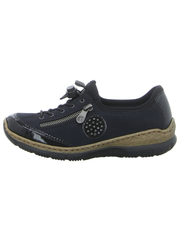 rieker Sportlicher Schnürschuh in blau