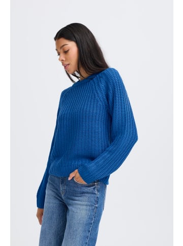 b. young Strickpullover BYOTINKA Regular fit in Blue Quartz
