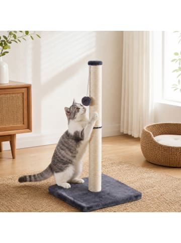 Feandrea Katzenbaum Clawfy in Dunkelgrau - (B)40 x (H)84 x (T)40 cm