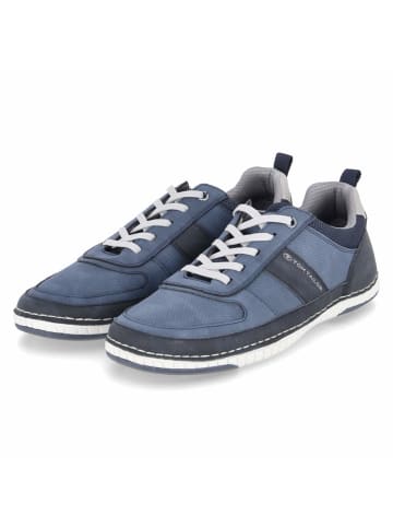 Tom Tailor Schnürhalbschuh in blau