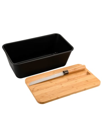 Kesper Brotkasten in schwarz