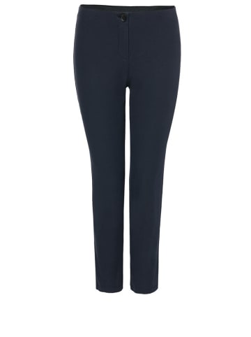 MARC CAIN 7/8 Hose aus feinem Jersey in Blau