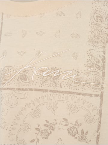 Karl Kani T-Shirt Signature Paisley in beige braun - 0001