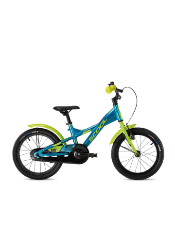 S'COOL Kinderfahrrad -  XXlite 16 Zoll 1-Gang | ab 4 Jahre - Blau