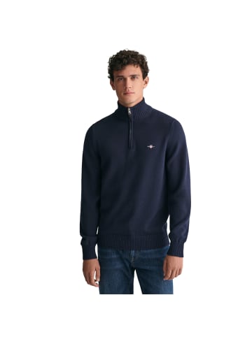 Gant Strickpullover 1er Pack in Dunkelblau
