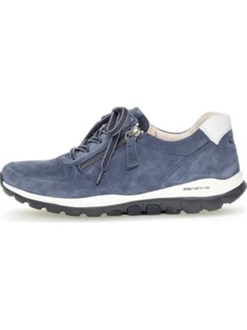 Gabor Komfort Schnürschuh in blau