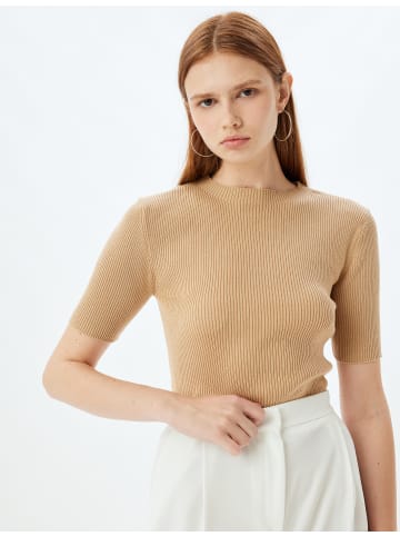 KOTON Sweater in Kamelfeder