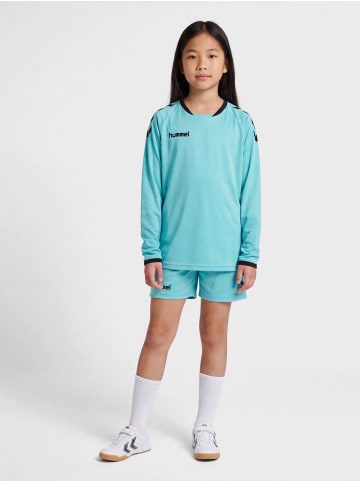 Hummel Kurze Hose Anzug Raglanärmel Core Kids Fußball Kinder in SCUBA BLUE