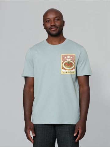 wat? Apparel T-Shirt Tarot The Pasta in Aloe