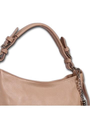 Toscanto Toscanto Schultertasche, Shopper Leder rosa ca. 30cm