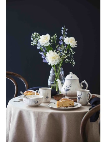 Villeroy & Boch 6er Set Teeuntertassen Vieux Luxembourg ø 15,8 cm in weiß-blau