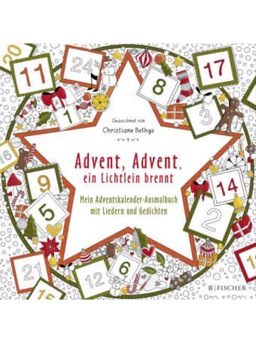 FISCHER Taschenbuch Buch - Advent, Advent, ein Lichtlein brennt