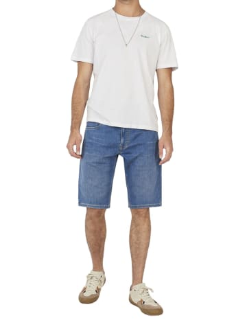 Pepe Jeans Short SLIM GYMDIGO SHORT TRACK slim in Blau