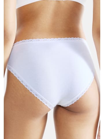 Sloggi Tai Slip 24/7 Cotton Lace in Weiß