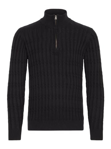 INDICODE Troyer IDPaulo 35414MM Strickpulli mit Stehkragen in Schwarz