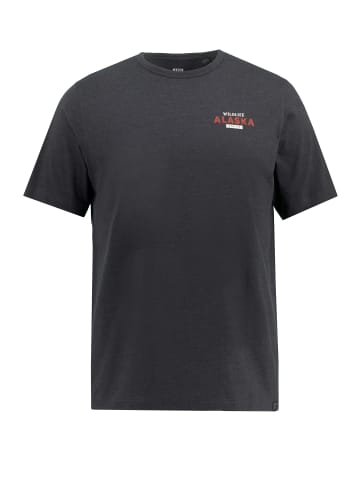 JP1880 Kurzarm T-Shirt in schwarz