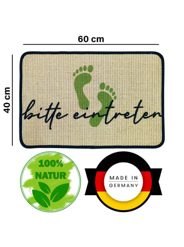 WohnDirect Fußmatte ECO-SISAL 1 in Grün