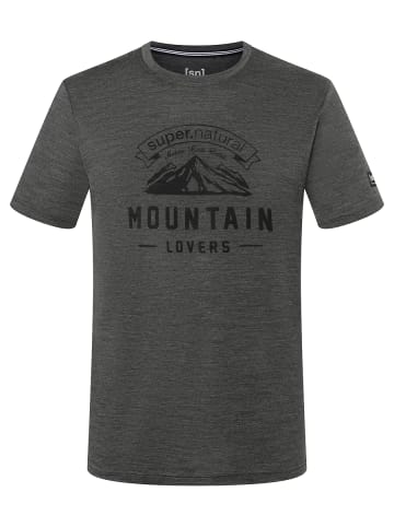 super.natural Merino T-Shirt in grau