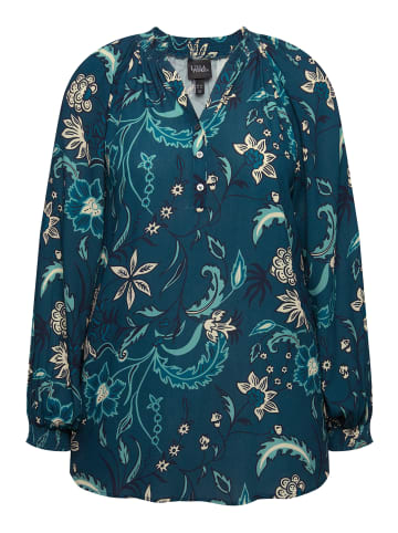 Ulla Popken Bluse in dunkles petrol