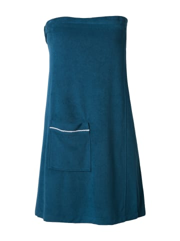 Ulla Popken Bademantel in petrol