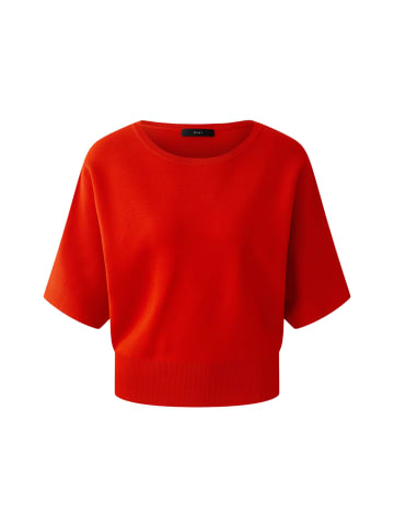 Oui Pullover in red alert