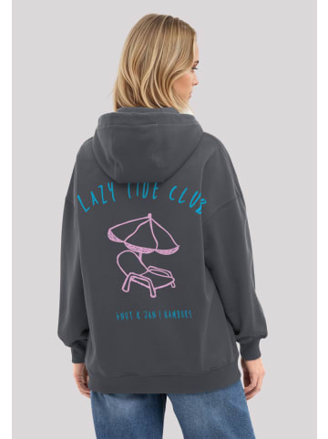 F4NT4STIC Hoodie Knut und Jan Scribble Logo in off black