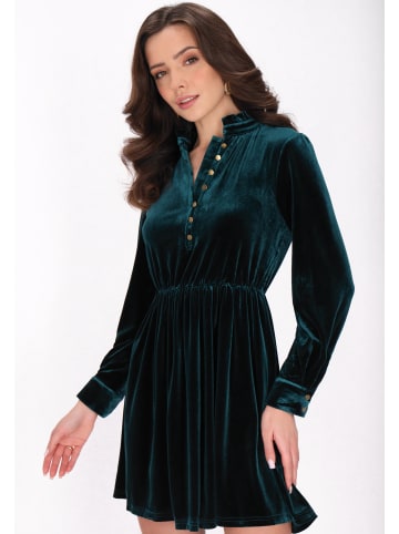 faina Women Dress in Deep Turquoise
